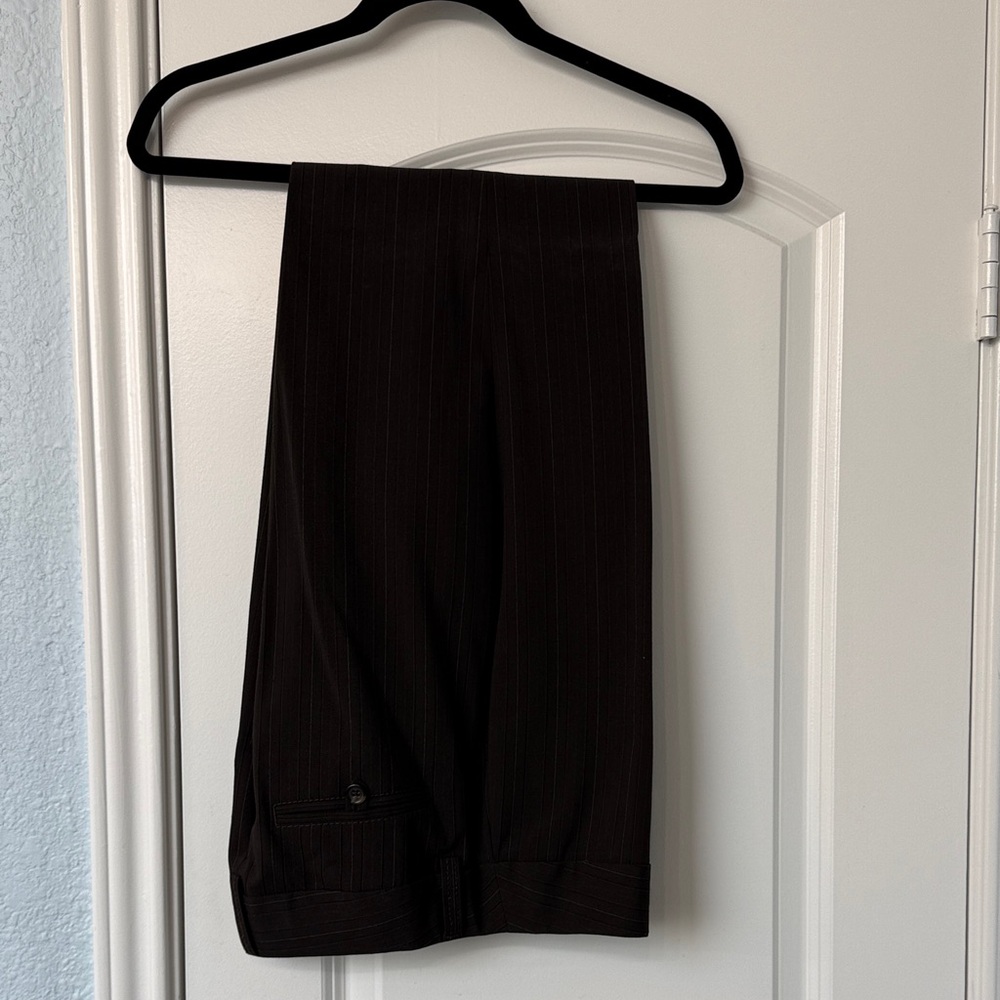 Claiborne Women's Dark Brown Straight Leg Pants